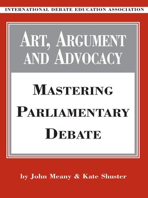 cover image of Art, Argument and Advocacy